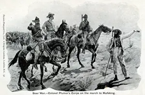 Eventual: Colonel Plumer's Corps marching to relieve Mafeking