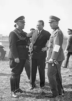 Reichenau: Colonel Walter von Reichenau (right.), Franz Breithaupt