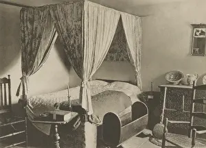 Bookstand: A colonial bedroom in Deerfield, Massachusetts
