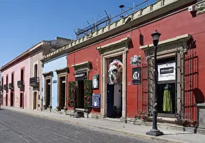 Juarez: Colonial buildings, Oaxaca, Mexico