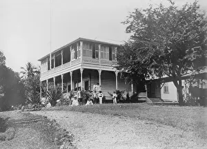 Samoa: Colonial buildings in Samoa, 1910