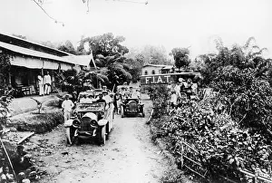Java: Colonial family on Java, circa 1910