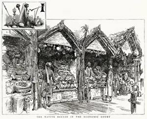 Apr25: The Colonial and Indian exhibition, Native Bazaar