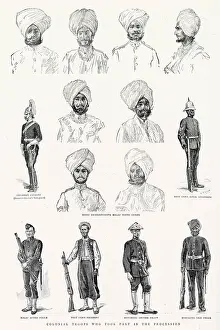 Mar23: Colonial Troops who took part in the Jubilee procession