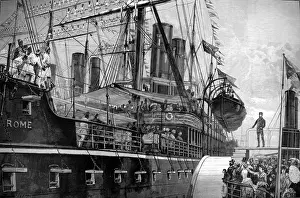 Malays: Colonial visitors at the Royal Albert Dock
