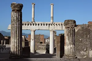 Porticoes: Colonnade Around the Forum, Pompeii, Italy