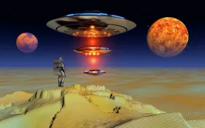 Vast: Colony ships landing on an exoplanets surface