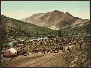 C1898: Colorado. Round up on the Cimarron Colorado. Round up on the