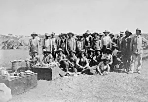 Suffered: Colored soldiers of the protection force during the Herero u