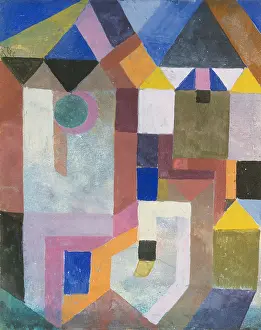 Abstraction: COLORFUL ARCHITECTURE, by Paul Klee