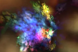 Twisted: A colorful nebula in the universe