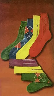 Vivid: Colorful Socks