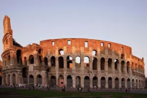 Amphitheaters: Colosseum, Rome, Italy