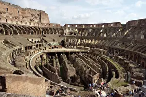Amphitheaters: Colosseum, Rome, Italy