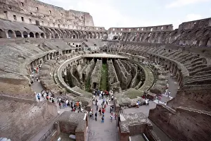 Amphitheaters: Colosseum, Rome, Italy