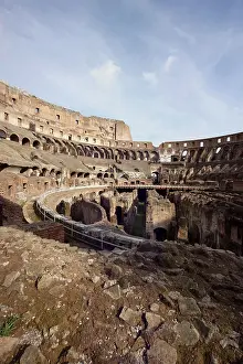 Amphitheaters: Colosseum, Rome, Italy