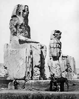 Colossi: Colossi of Memnon, Egypt