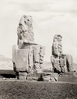 Colossi: Colossi of Memnon, Egypt