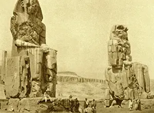 Amenhotep: Colossi of Memnon, near Luxor, Egypt
