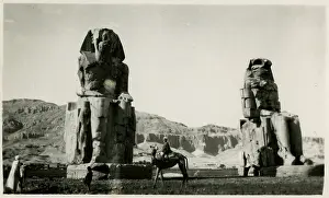 Amenhotep: Colossi of Memnon, Thebes, Egypt