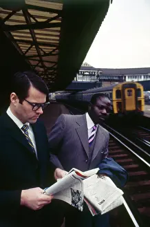 John Benton-harris: Colour and Race - two businessmen