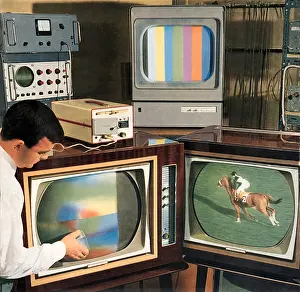 Labs: Colour television set leaflet