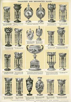 Pots: Coloured and Decorated Glass, Plate 151