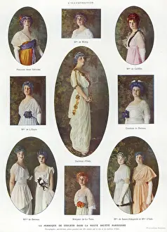 Donned: Coloured Wigs 1914