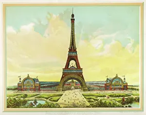 Fanciful: COLOURFUL EIFFEL TOWER