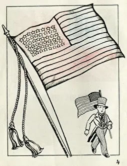 Tassels: Colouring page, For Victory Paint Book, WW2