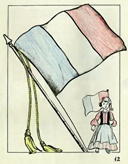 Tassels: Colouring page, For Victory Paint Book, WW2