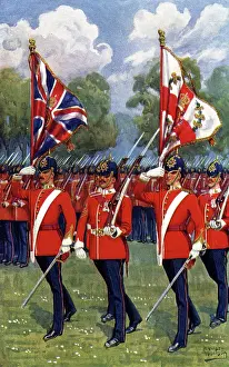 Regimental: The Colours and Escort, the Manchester Regiment