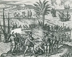 Discoverer: Columbus arrested by Francisco de Bobadilla