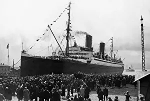 Bremen: The Columbus in Bremerhaven, 1928