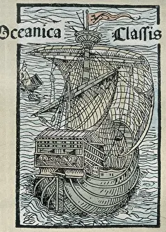 Caravel: COLUMBUS, ChrIstopher (1451-1506). Sailor at