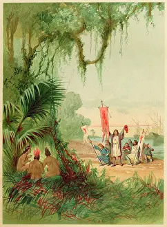 Guanahani: COLUMBUS AT GUANAHANI