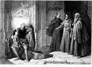 1475: Columbus at the La Rabida Monastery in Palos Spain