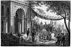 Kidnapped: Columbus is received by Ferdinand and Isabella