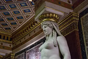 Colonnades: Detail of a Column of the Austrian Parliament