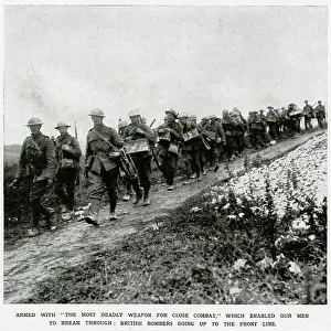 Murderous: A column of British grenadiers