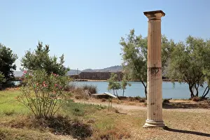 Butrint: Column, Butrint, Chaonia, Albania