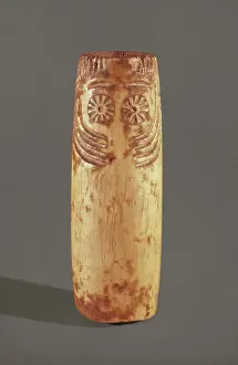 Worships: Column Idol. ca. 5000 BC. Neolithic art. Sculpture