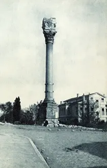 Fatih: Column of Marcian - Istanbul, Turkey