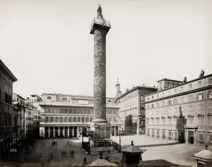 Aurelius: The Column of Marcus Aurelius, Rome, Italy