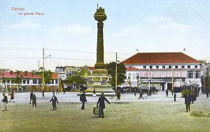 Hamid: Column at Marjeh Square, Damascus, Syria