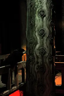 Justinian: Column of Tears. Basilica Cistern. 6th century. Istanbul. Tu