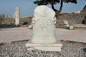 Cella: Column, Temple of Asclepius, Asclepium, Pergamon