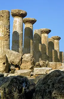 Agrigento: Columns from the Doric Temple
