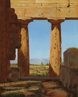 Manmade: COLUMNS OF THE TEMPLE OF NEPTURE AT PAESTUM, by