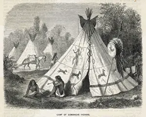 Tepees: COMANCHE TEPEES